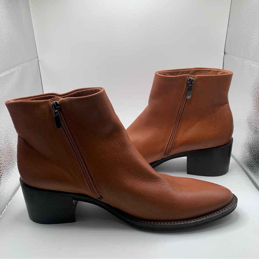 ECCO Women's Sartorelle Shape 35 Ankle Boot brown NWOB size 42 US 11-11.5 1624 - Picture 9 of 10